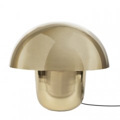 GOLD MUSHROOM LAMP 